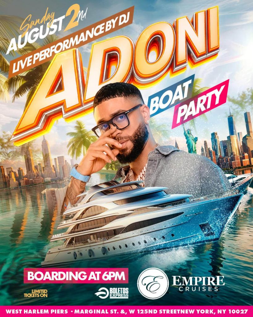 Dj Adoni, Boat Party